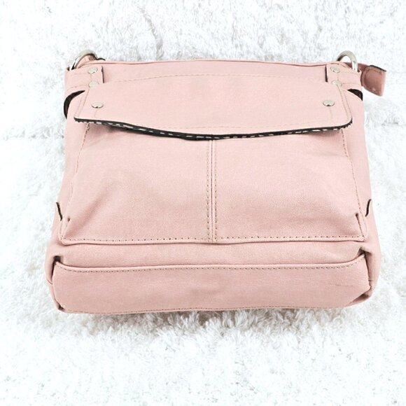 Emilie M. Pink Crossbody Shoulder Bag - Picture 6 of 12